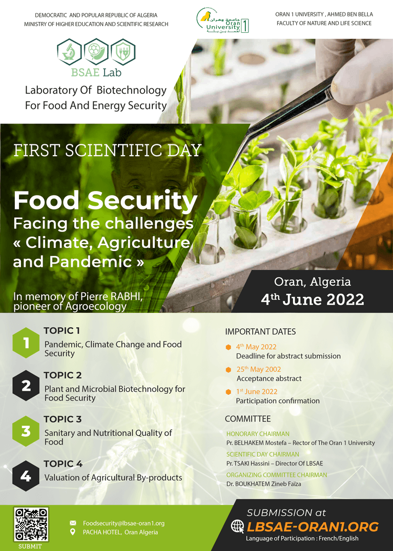 Affiche officielle de la journée