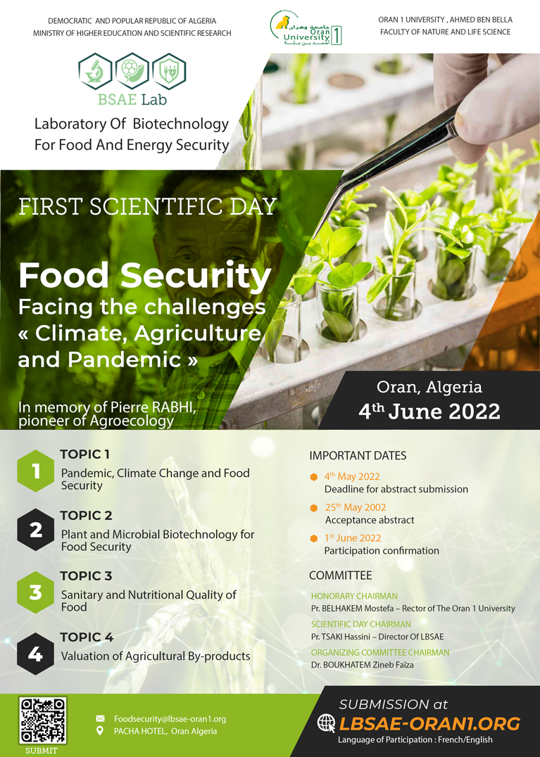 Affiche officielle de la journée